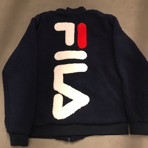 fila men's fleece jacket
